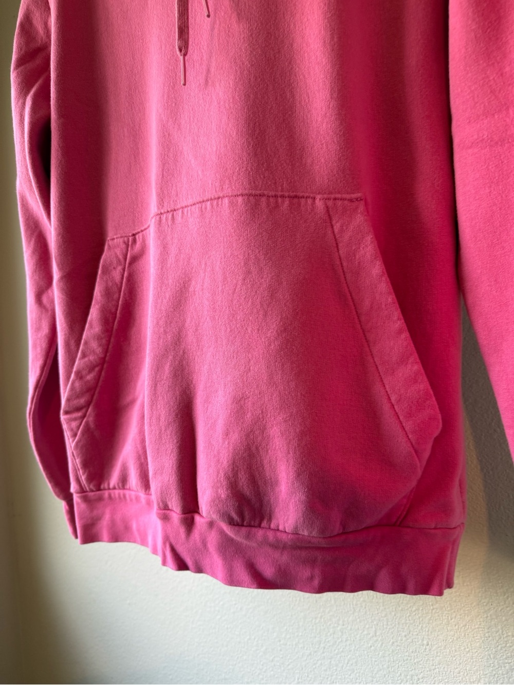 Adidas Pink Hoodie Sweatshirt - Picture 4 of 8